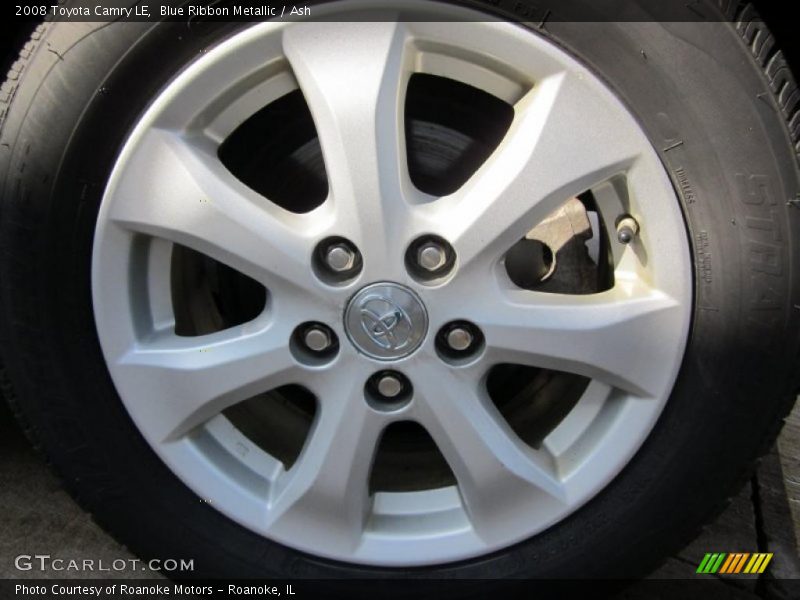 Blue Ribbon Metallic / Ash 2008 Toyota Camry LE