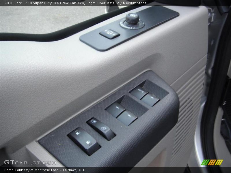 Controls of 2010 F250 Super Duty FX4 Crew Cab 4x4