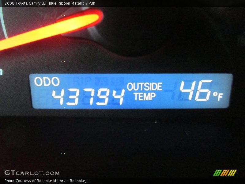 Blue Ribbon Metallic / Ash 2008 Toyota Camry LE