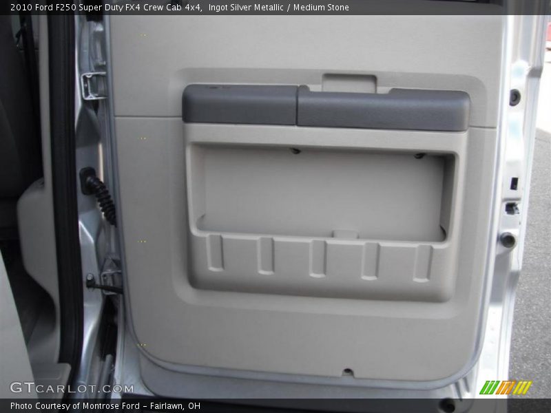 Ingot Silver Metallic / Medium Stone 2010 Ford F250 Super Duty FX4 Crew Cab 4x4
