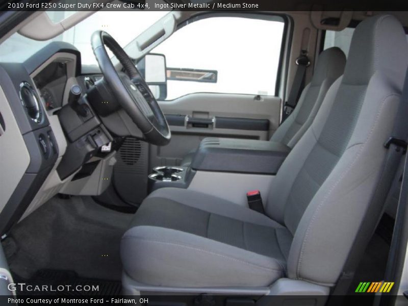  2010 F250 Super Duty FX4 Crew Cab 4x4 Medium Stone Interior