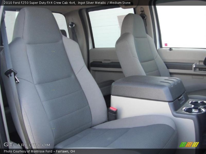  2010 F250 Super Duty FX4 Crew Cab 4x4 Medium Stone Interior