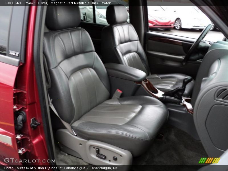 Magnetic Red Metallic / Dark Pewter 2003 GMC Envoy SLT 4x4