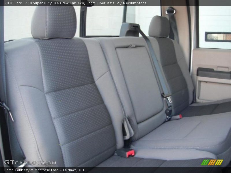  2010 F250 Super Duty FX4 Crew Cab 4x4 Medium Stone Interior
