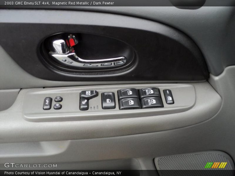 Magnetic Red Metallic / Dark Pewter 2003 GMC Envoy SLT 4x4