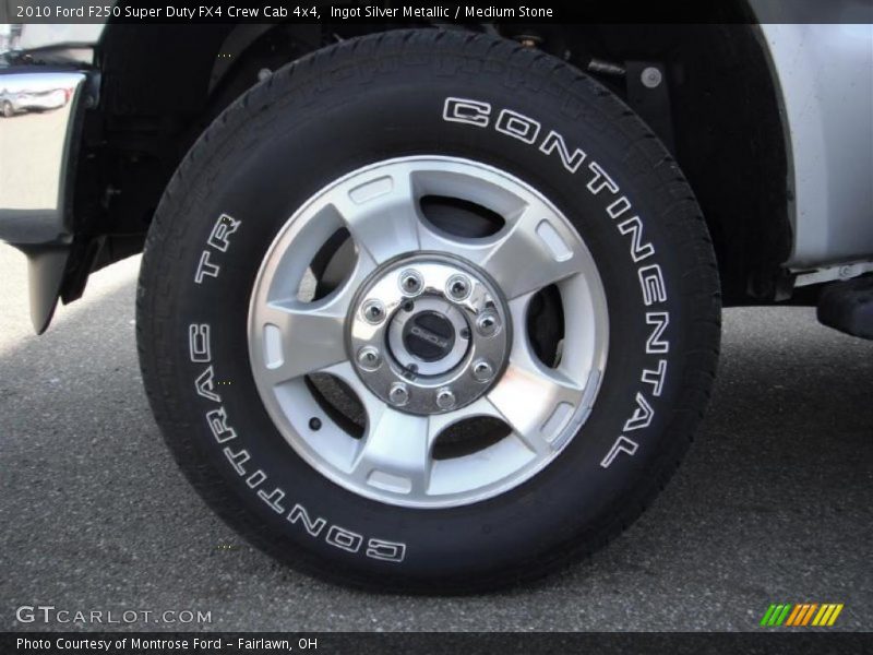  2010 F250 Super Duty FX4 Crew Cab 4x4 Wheel