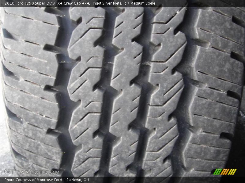 Ingot Silver Metallic / Medium Stone 2010 Ford F250 Super Duty FX4 Crew Cab 4x4