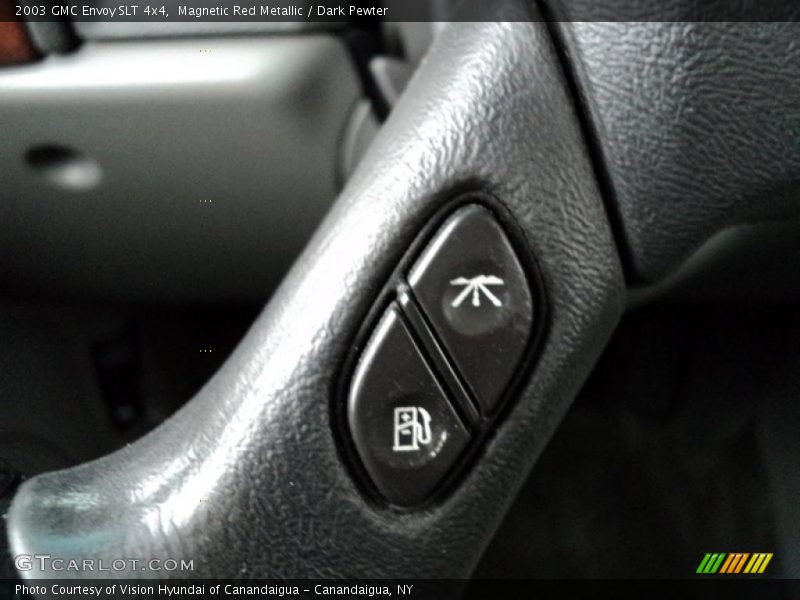 Magnetic Red Metallic / Dark Pewter 2003 GMC Envoy SLT 4x4