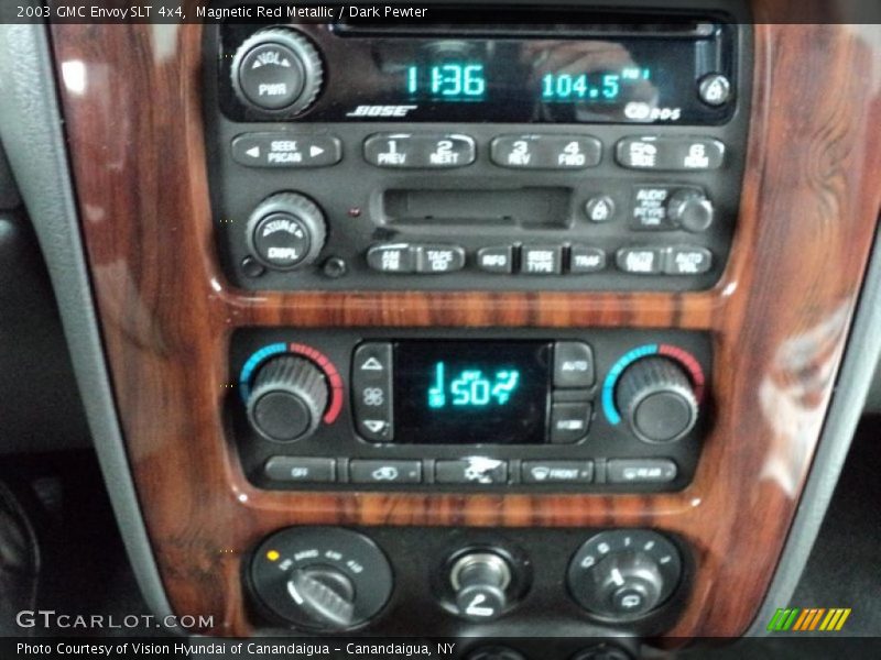 Magnetic Red Metallic / Dark Pewter 2003 GMC Envoy SLT 4x4