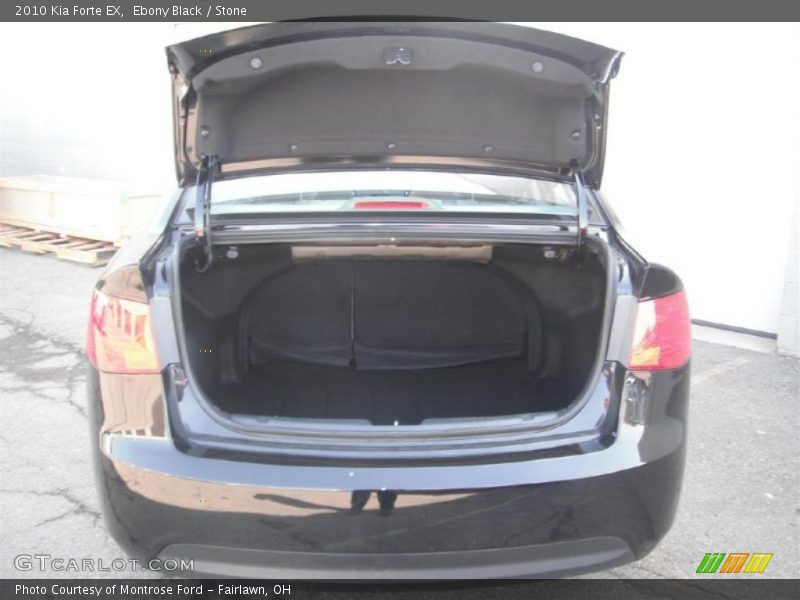 Ebony Black / Stone 2010 Kia Forte EX