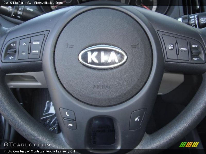 Controls of 2010 Forte EX