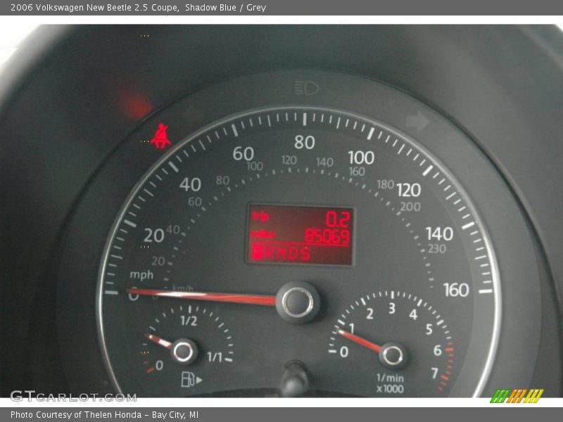 Shadow Blue / Grey 2006 Volkswagen New Beetle 2.5 Coupe