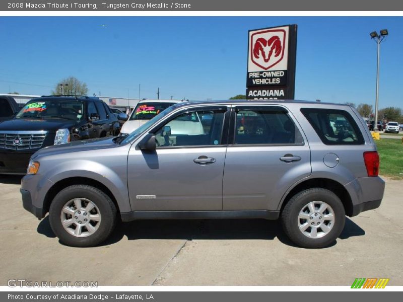 Tungsten Gray Metallic / Stone 2008 Mazda Tribute i Touring
