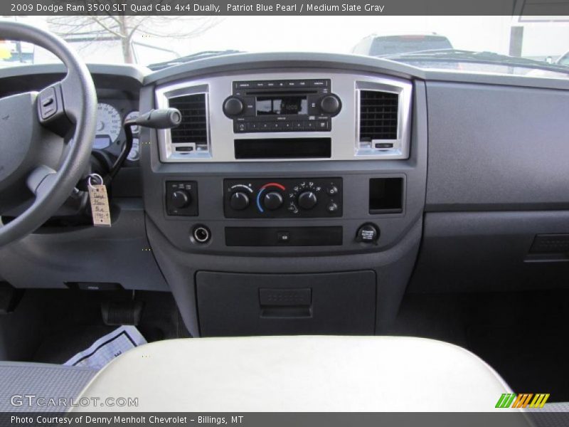 Controls of 2009 Ram 3500 SLT Quad Cab 4x4 Dually