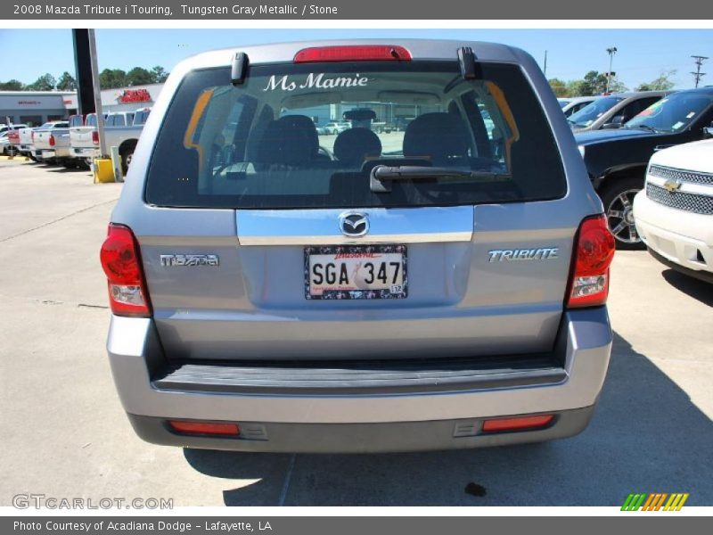 Tungsten Gray Metallic / Stone 2008 Mazda Tribute i Touring