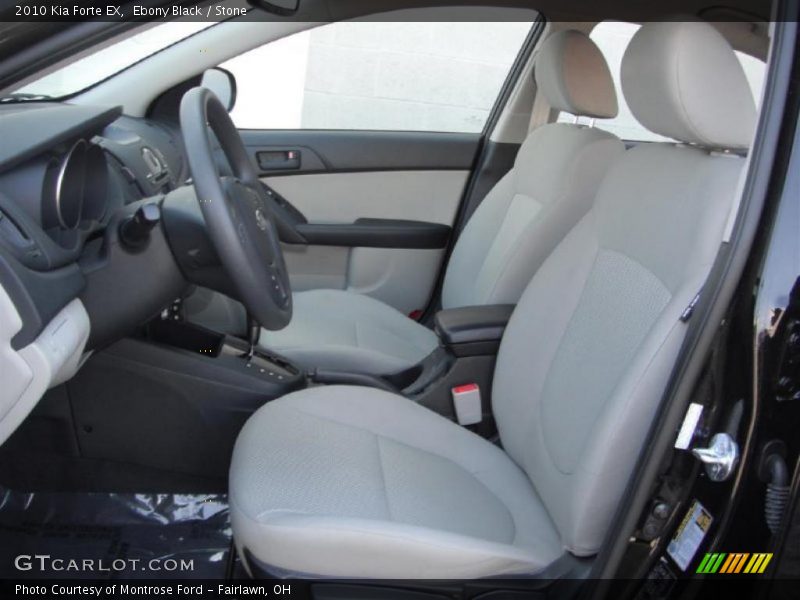  2010 Forte EX Stone Interior