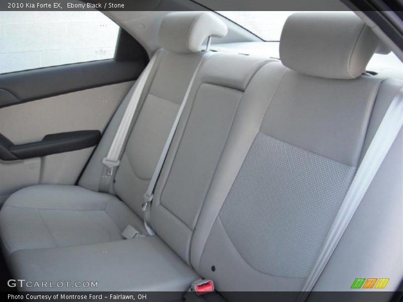 Ebony Black / Stone 2010 Kia Forte EX