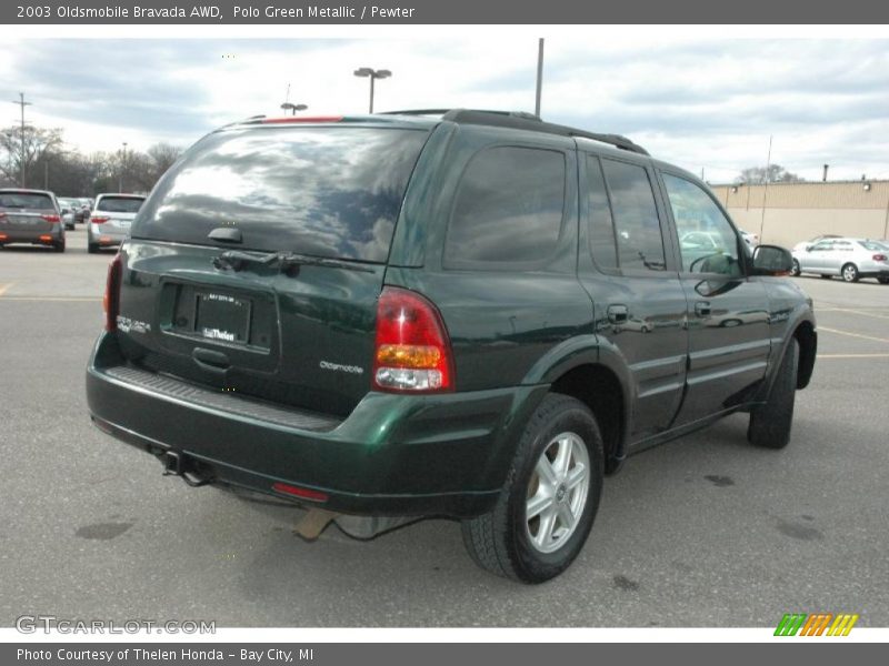 Polo Green Metallic / Pewter 2003 Oldsmobile Bravada AWD