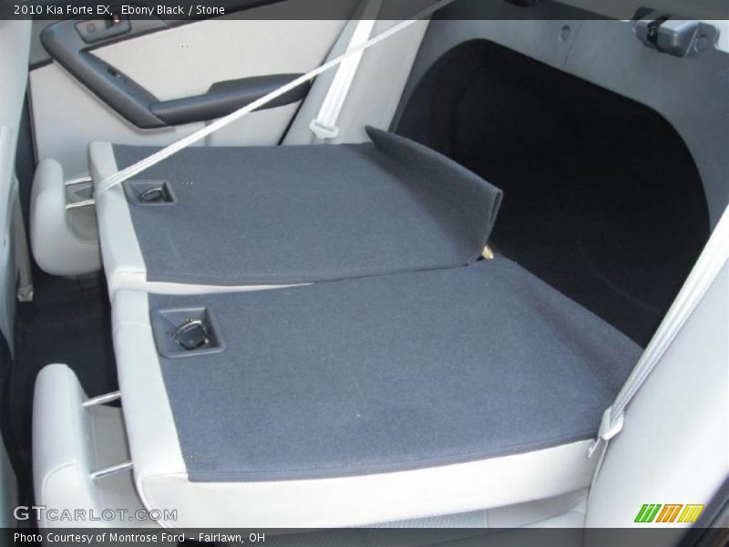 Ebony Black / Stone 2010 Kia Forte EX