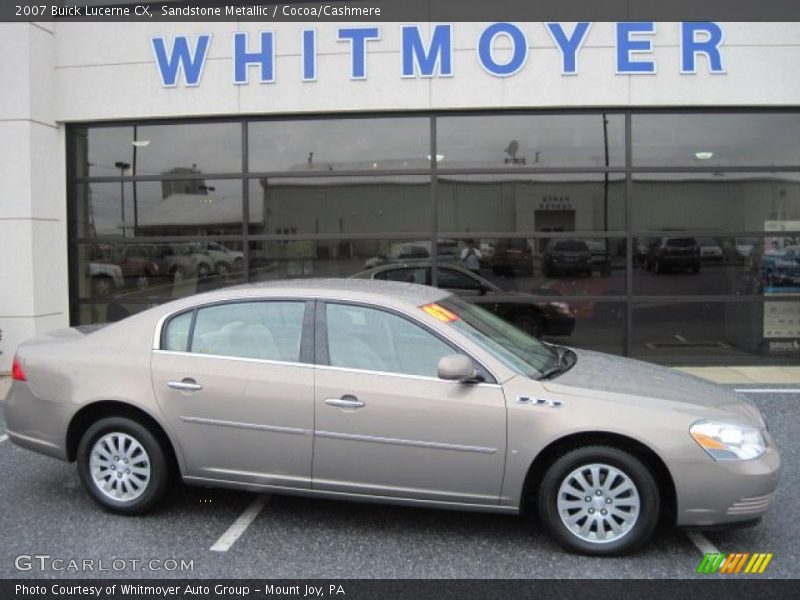 Sandstone Metallic / Cocoa/Cashmere 2007 Buick Lucerne CX