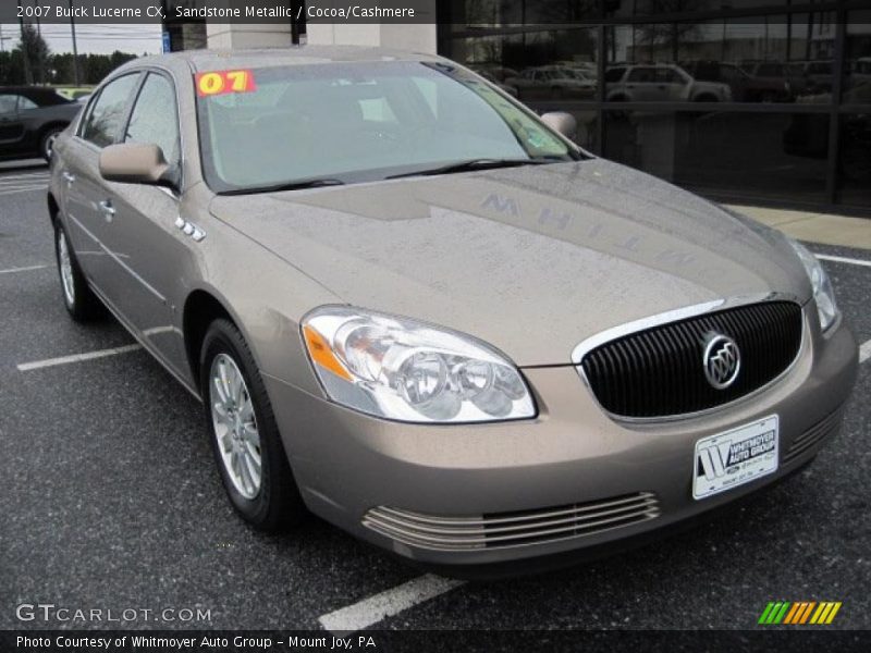 Sandstone Metallic / Cocoa/Cashmere 2007 Buick Lucerne CX