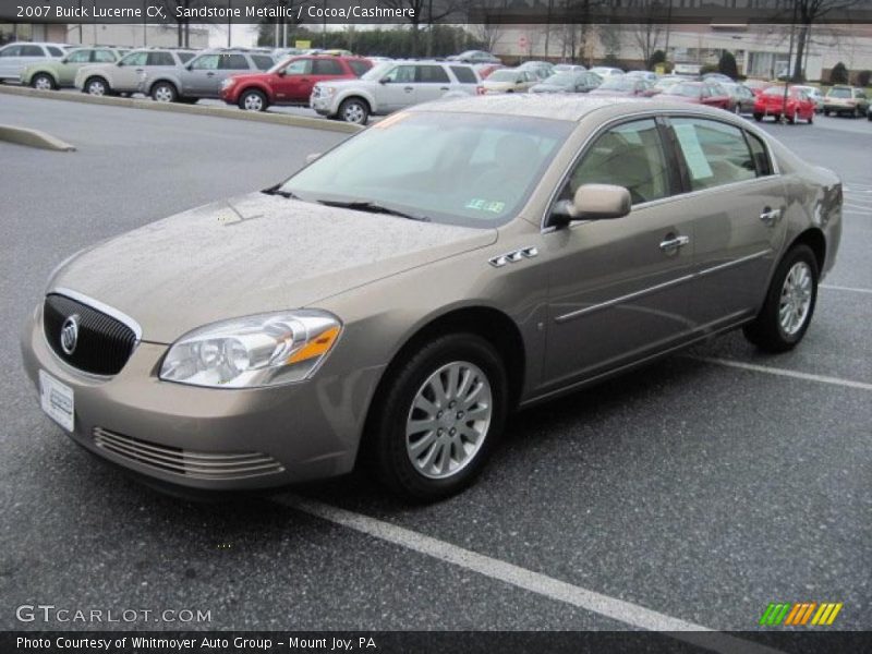 Sandstone Metallic / Cocoa/Cashmere 2007 Buick Lucerne CX