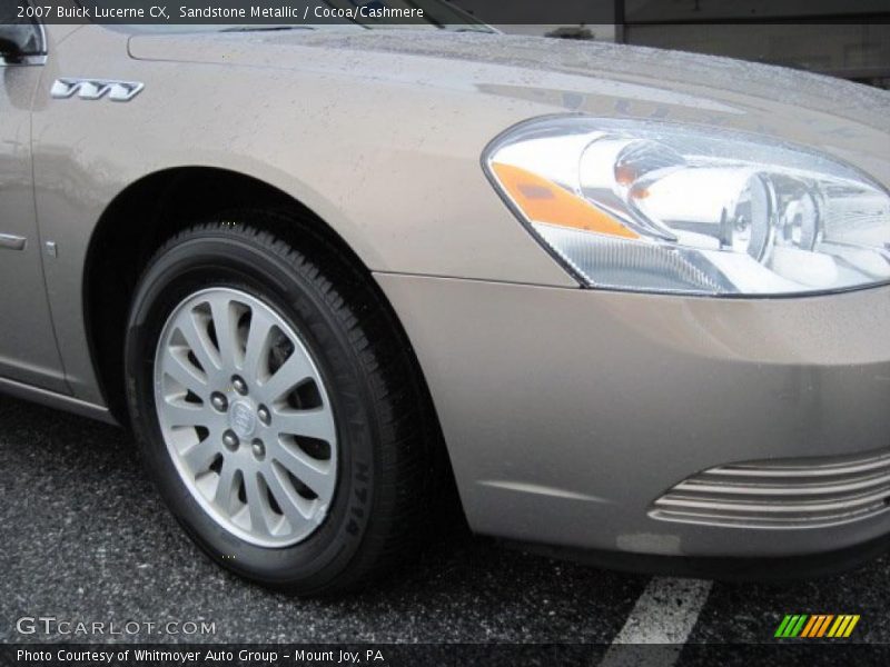 Sandstone Metallic / Cocoa/Cashmere 2007 Buick Lucerne CX