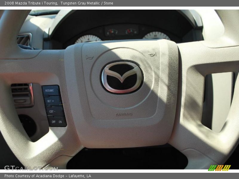 Tungsten Gray Metallic / Stone 2008 Mazda Tribute i Touring
