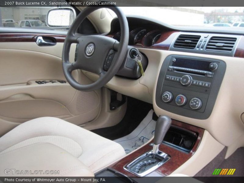 Sandstone Metallic / Cocoa/Cashmere 2007 Buick Lucerne CX