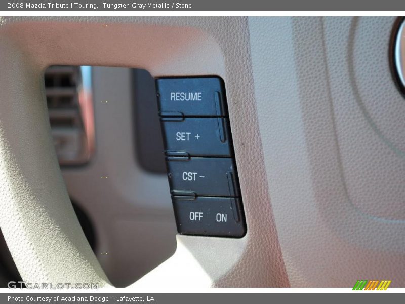 Tungsten Gray Metallic / Stone 2008 Mazda Tribute i Touring