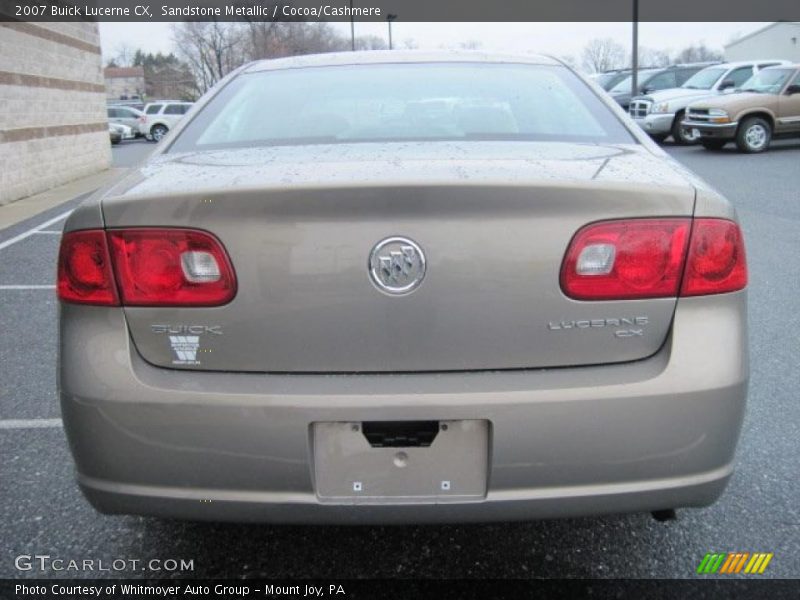 Sandstone Metallic / Cocoa/Cashmere 2007 Buick Lucerne CX