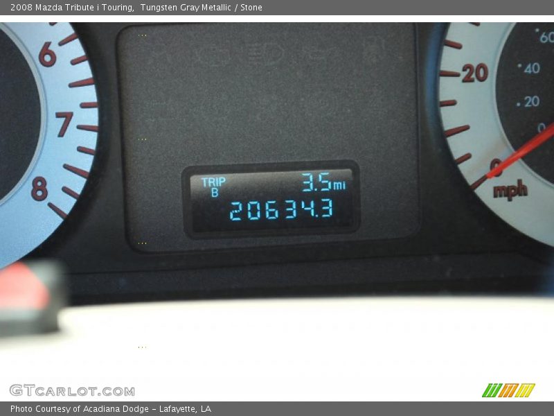 Tungsten Gray Metallic / Stone 2008 Mazda Tribute i Touring