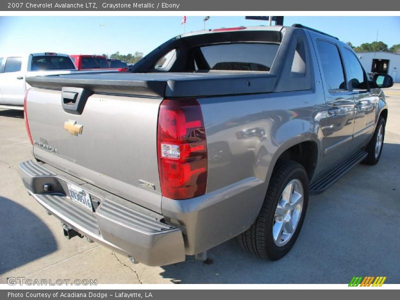 Graystone Metallic / Ebony 2007 Chevrolet Avalanche LTZ