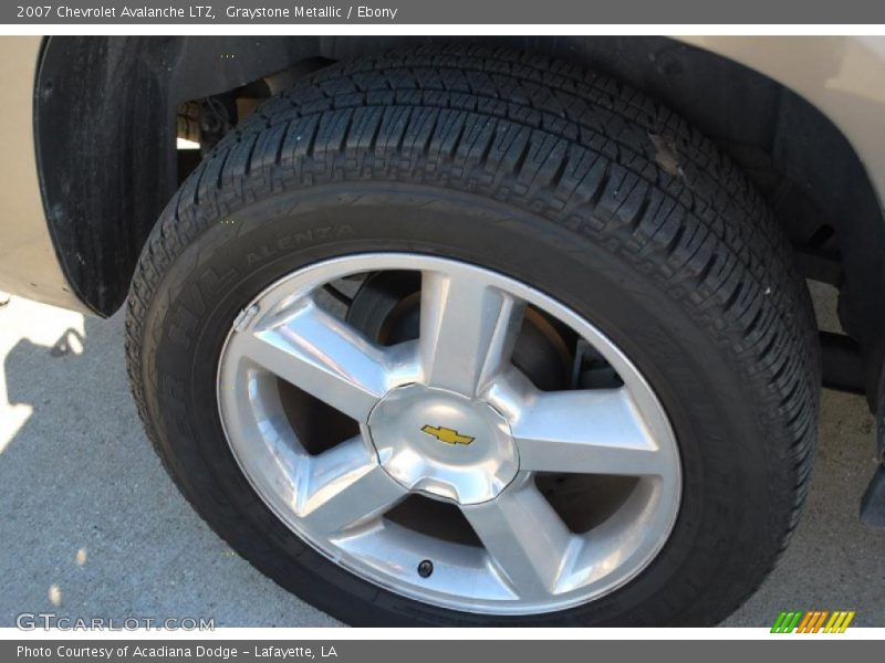 Graystone Metallic / Ebony 2007 Chevrolet Avalanche LTZ