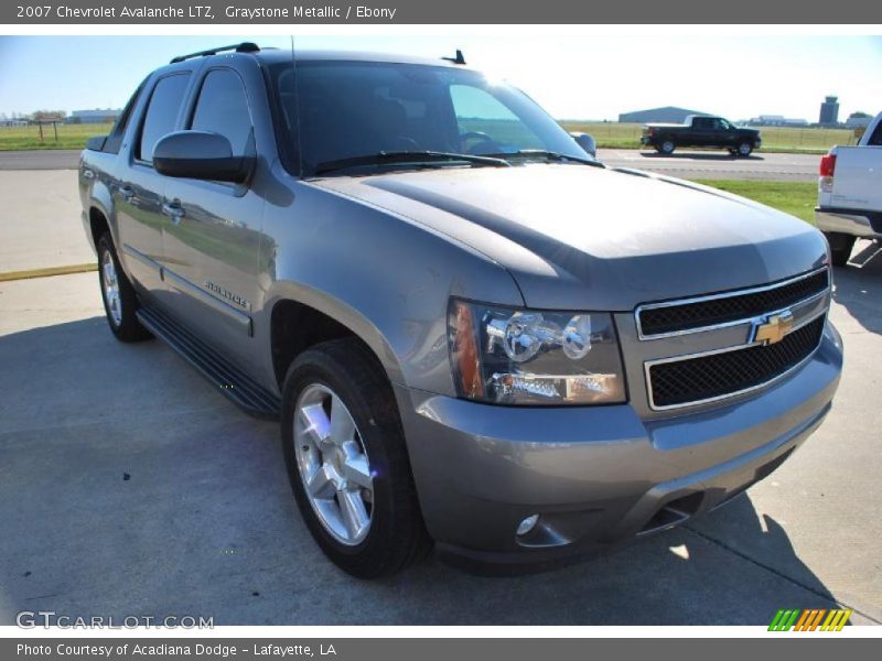 Graystone Metallic / Ebony 2007 Chevrolet Avalanche LTZ