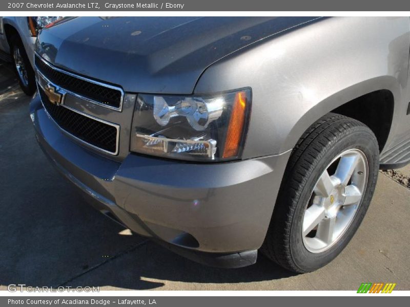 Graystone Metallic / Ebony 2007 Chevrolet Avalanche LTZ