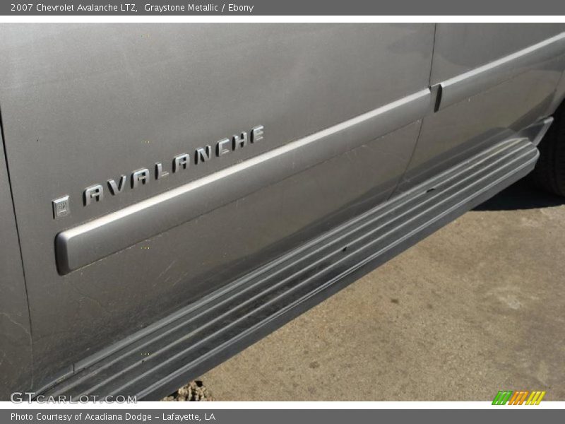 Graystone Metallic / Ebony 2007 Chevrolet Avalanche LTZ