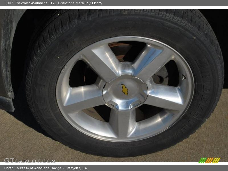 Graystone Metallic / Ebony 2007 Chevrolet Avalanche LTZ