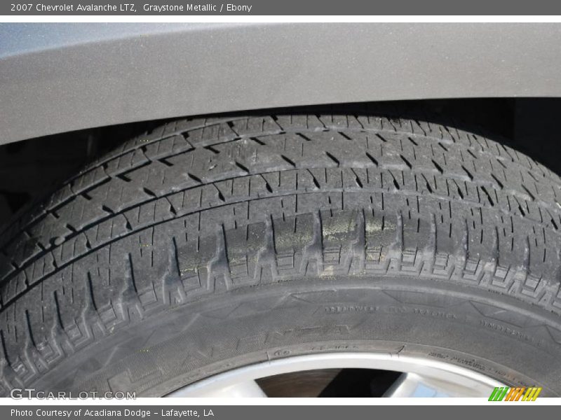 Graystone Metallic / Ebony 2007 Chevrolet Avalanche LTZ