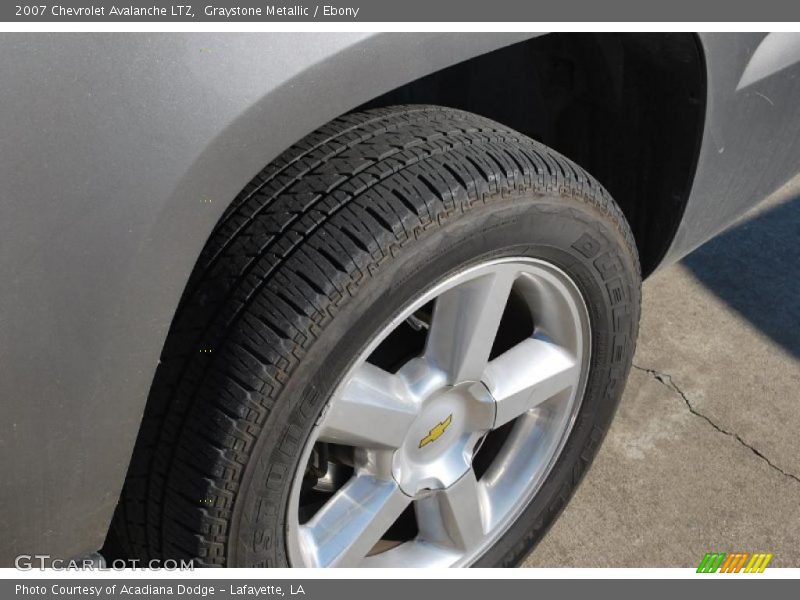 Graystone Metallic / Ebony 2007 Chevrolet Avalanche LTZ