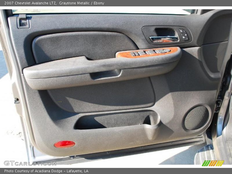 Graystone Metallic / Ebony 2007 Chevrolet Avalanche LTZ