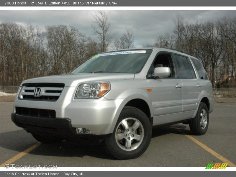 Billet Silver Metallic / Gray 2008 Honda Pilot Special Edition 4WD