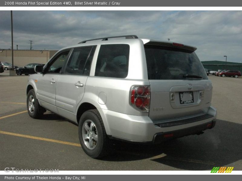 Billet Silver Metallic / Gray 2008 Honda Pilot Special Edition 4WD