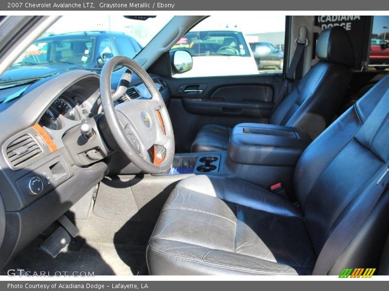 Graystone Metallic / Ebony 2007 Chevrolet Avalanche LTZ
