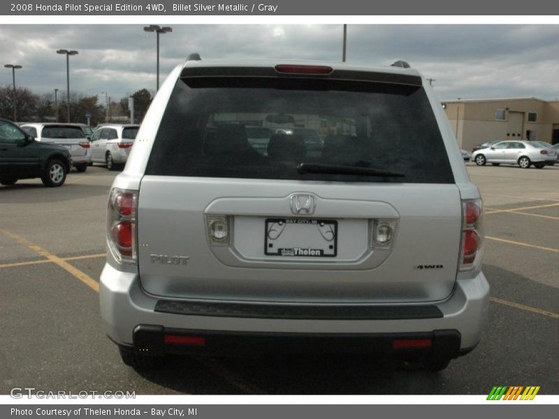 Billet Silver Metallic / Gray 2008 Honda Pilot Special Edition 4WD