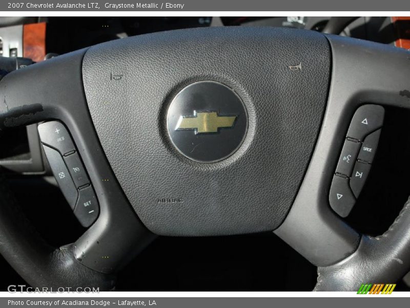 Graystone Metallic / Ebony 2007 Chevrolet Avalanche LTZ
