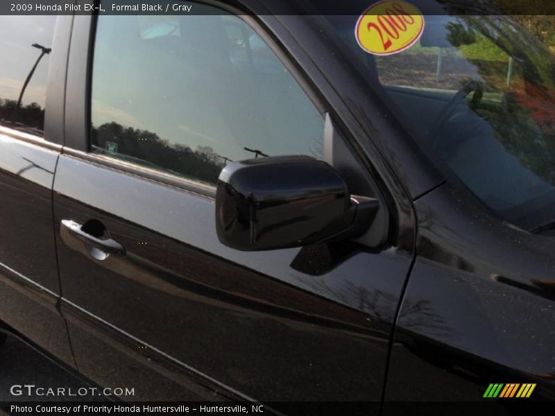 Formal Black / Gray 2009 Honda Pilot EX-L