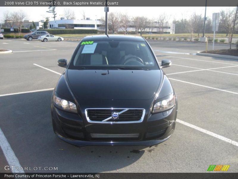 Black Sapphire Metallic / Quartz 2008 Volvo C30 T5 Version 2.0