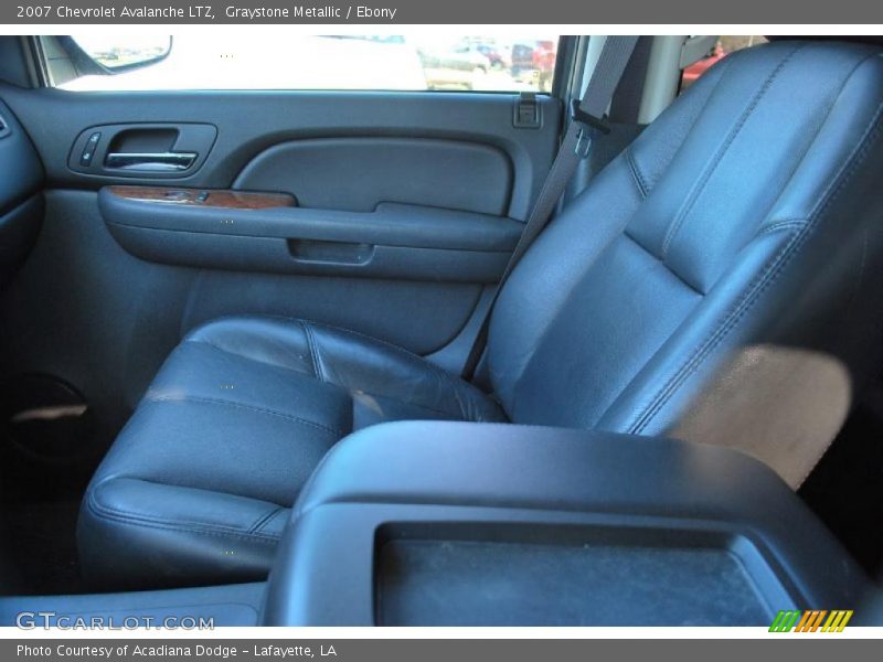Graystone Metallic / Ebony 2007 Chevrolet Avalanche LTZ