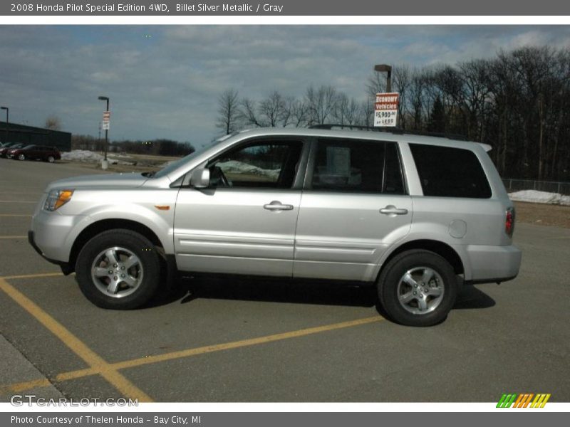 Billet Silver Metallic / Gray 2008 Honda Pilot Special Edition 4WD